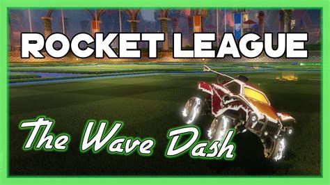 Whenever you do the first wavedash, instead of just pressing the jump button once, double tap it. . Wave dash rocket league